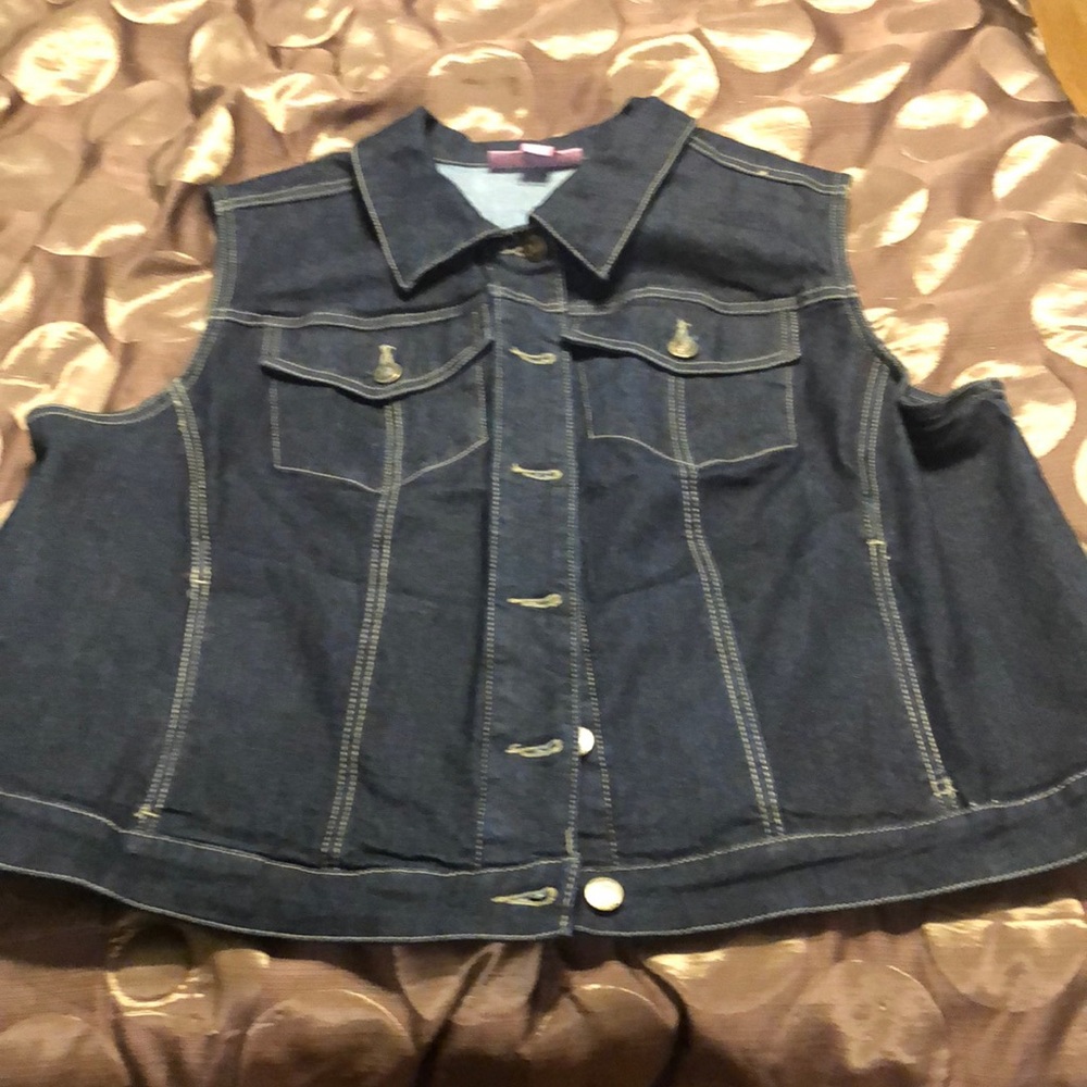 Denim vest